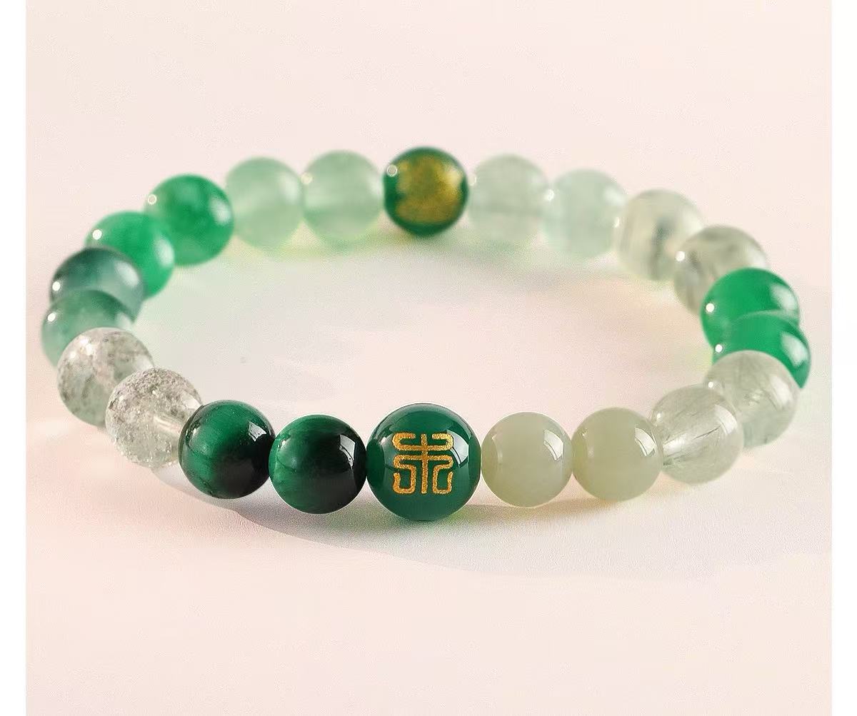 Five Elements Crystal Bracelets - Balance & Prosperity