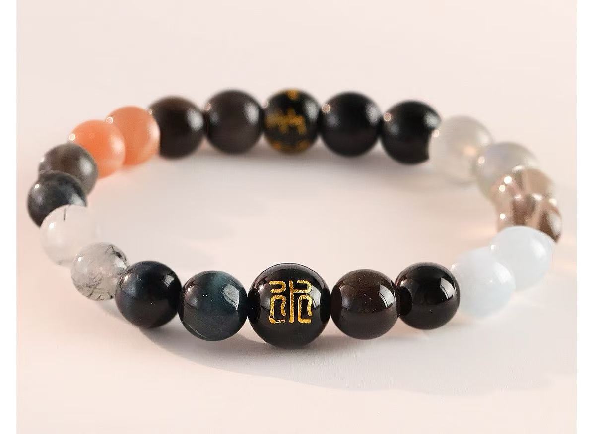 Five Elements Crystal Bracelets - Balance & Prosperity